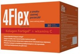 4 FLEX Collagen нового покоління, для хорошого стану опорно-рухового апарату - 30 пакетиків х 10 г