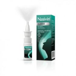 Nasivin Classic 0,5 мг/мл спрей назальний - 10 мл
