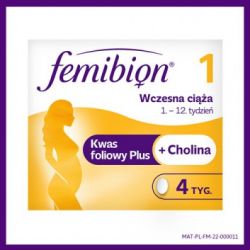 FEMIBION 1 Wczesna 1 - 12 тиждень вагітності - 28 табл