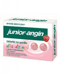 Junior angin від болю в горлі та ангіни - 36 табл