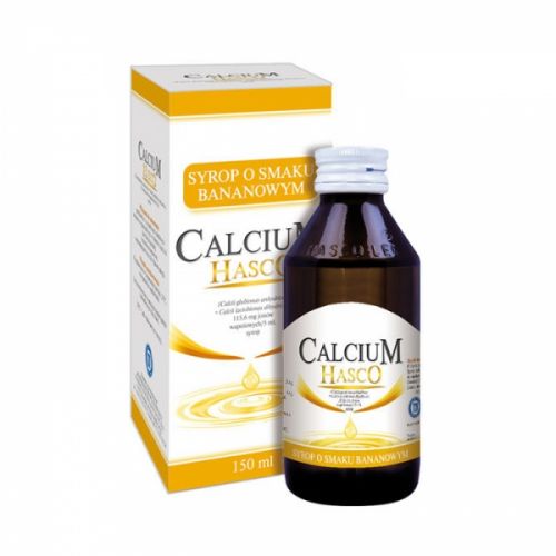 Сироп HASCO CALCIUM зі смаком банана - 150 мл