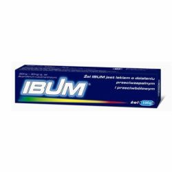 IBUM Gel протизапальна та знеболююча дія - 50 г