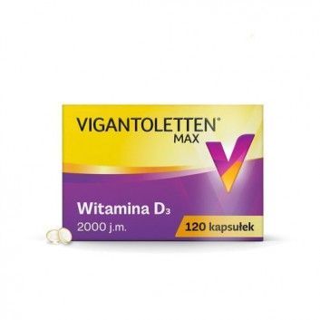 VIGANTOLETTEN MAX Vitamin D3 2000 МО - 120 капсул