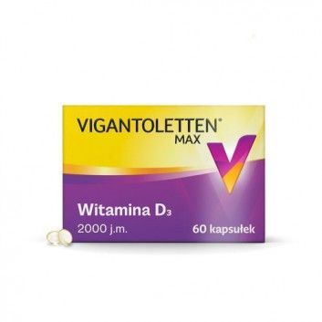 VIGANTOLETTEN MAX Vitamin D3 2000 МО - 60 капсул