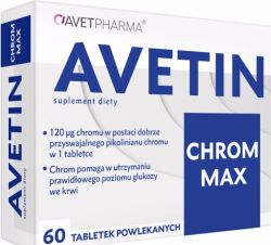Avetin Chrom Max правильний рівень цукру - 60 табл