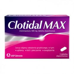 Clotidal MAX для лікування гінекологічних інфекцій - 1 табл