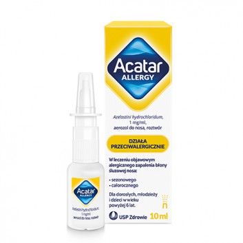 Acatar Allergy для лікування алергічного риніту - 10 мл