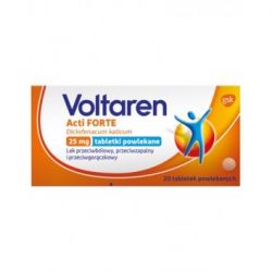 Voltaren Acti Forte 25 мг від різних видів болю - 20 таб