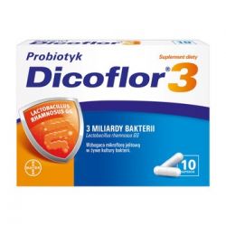 Dicoflor 3 збагачує мікрофлору кишечника - 10 капс