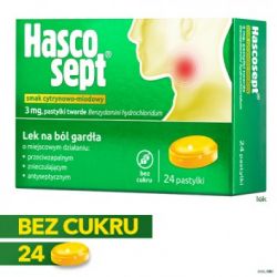 Hascosept від болю в горлі - 24 паст