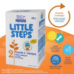 Нестле МАЛЕНЬКІ КРОКИ 2 (LITTLE STEPS 2) молочко для дітей віком від 6 місяців - 600 г