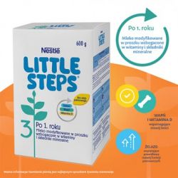 Нестле МАЛЕНЬКІ КРОКИ 3 (LITTLE STEPS 3) молочна суміш для дітей від 1 року - 600 г