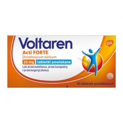 Voltaren express Forte 25 мг болезаспокійливий та протизапальний препарат - 10 капс