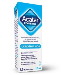 Acatar Control 0,5 мг/мл назальний спрей - 15 мл