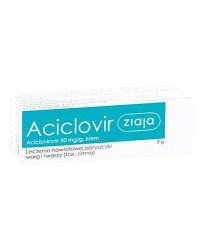 Aciclovir крем від герпесу губ і обличчя - 5 г