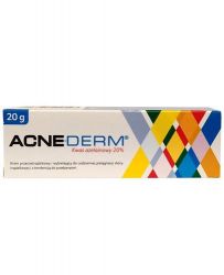 ACNE-DERM крем при прищах і змінах кольору шкіри - 20 г
