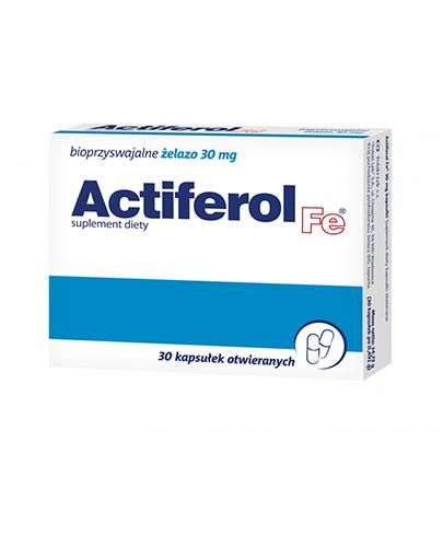 Actiferol Fe 30 мг при анемії - 30 капс