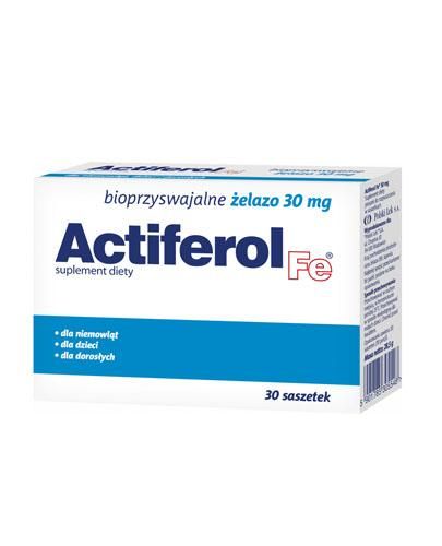 Actiferol Fe 30 мг при анемії - 30 саше