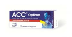 ACC Optima 600 мг полегшує відхаркування - 10 розчинних табл