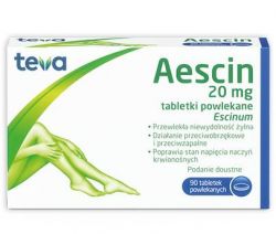 Aescin при венозній недостатності - 90 табл