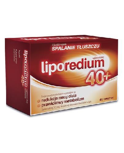 Liporedium 40+ для схуднення - 60 табл