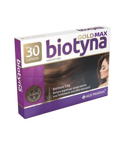 Biotin Gold Max для шкіри волосся і нігтів - 30 табл