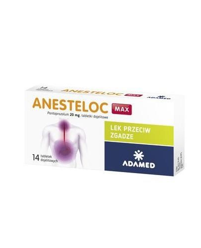 Anesteloc MAX при рефлюксній хворобі - 14 табл