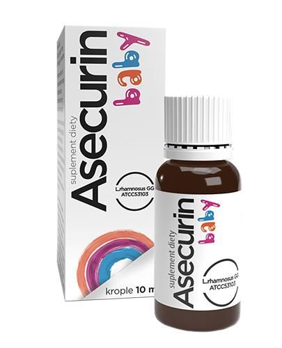 Asecurin Baby краплі для відновлення мікрофлори кишечника - 10 мл