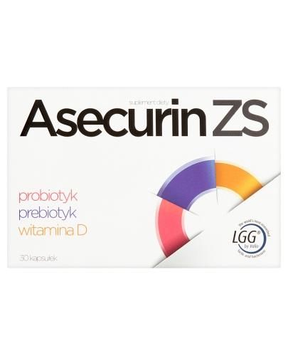 Asecurin ZS підтримка мікрофлори кишечника - 30 капс
