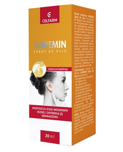 Auremin Ear Spray видаляє вушну сірку - 20 мл