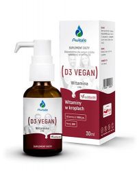 Avitale Vitamin D3 Vegan 1000 j. m. краплі для міцності кісток - 30 мл