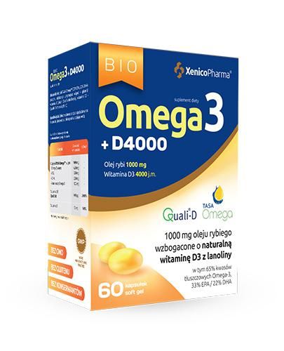 Bio Omega3 + D3 4000 здорове серце - 60 капс
