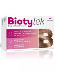 Biotylek 5 мг для шкіри, волосся і нігтів - 60 табл