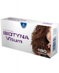 Biotyna Vitum 2,5 мг краса шкіри та волосся - 180 табл
