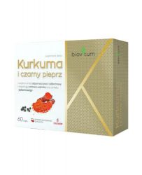 Kurkuma i czarny pieprz підтримує роботу імунної, дихальної та травної систем - 60 капс