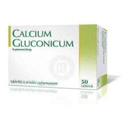 CALCIUM GLUCONICUM при дефіциті кальцію в організмі - 50 табл