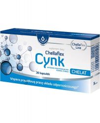Chellaflex zink здоров'я шкіри, волосся та нігтів - 36 капс