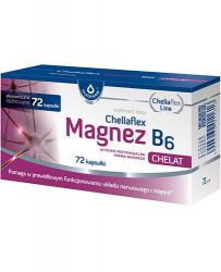 Chellaflex Magnesium B6 правильна робота нервової системи і м'язів - 72 капс