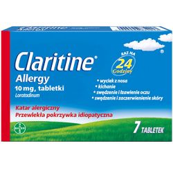 Claritine Allergy 10 мг від алергії  - 7 табл