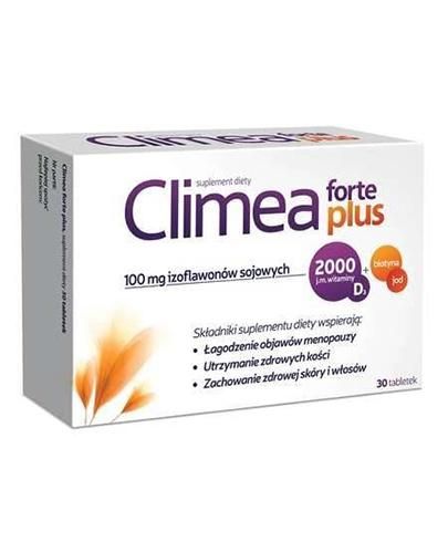 Climea forte plus при симптомах менопаузи - 30 табл
