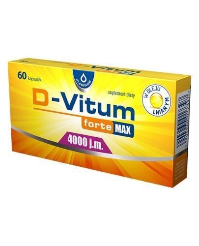 D-Vitum Forte Max 4000 МО - 60 капсул