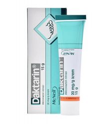 Daktarin 20 мг/г крем при грибкових ураженнях шкіри - 15 г