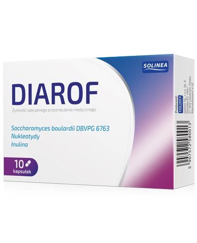 DIAROF при діареї та отруєнні - 10 капс