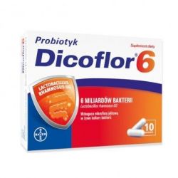 Dicoflor 6 збагачує мікрофлору кишечника - 10 капс
