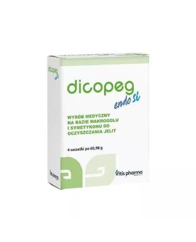 Dicopeg Endo SI (Дикопег Ендо СІ)  60,98 г для ефективного очищення кишечника - 4 саше