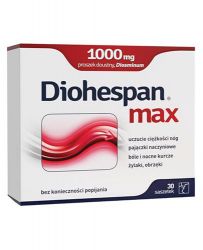 Diohespan Max 1000 мг при хронічній венозної недостатності - 30 саше