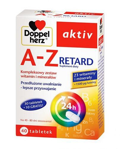 DOPPELHERZ AKTIV A-Z Retard від стресу та втоми - 40 табл