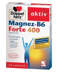 DOPPELHERZ AKTIV Magnesium B6 Forte 400 - 30 табл