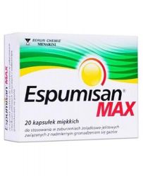 Espumisan MAX для лікування шлунково-кишкових розладів - 20 капс