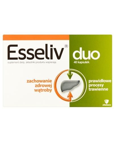 Esseliv DUO при захворюваннях печінки - 40 капс